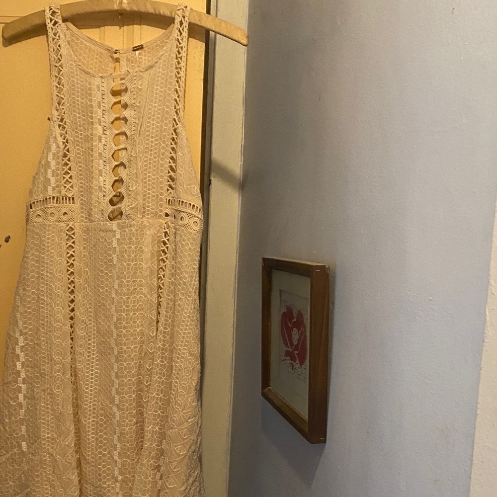 Free People Lace Sleeveless mini dress or tunic
